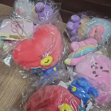 BTS 봉제 인형 세트 미사용