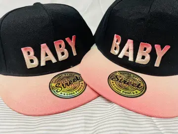 BABY 자수 캐주얼 햇 2개.