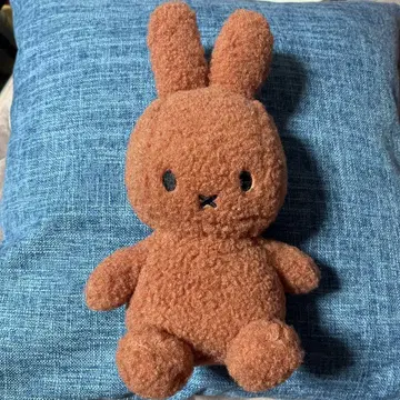미피 봉제 인형 다크 테라코타