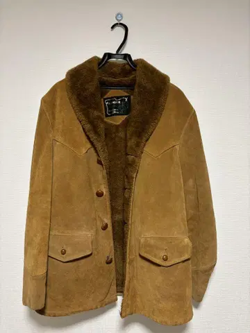SCHOTT BROS. 스웨이드 자켓 브라운