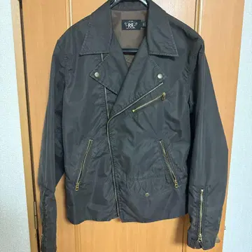 RRL 트윌 모터 사이클 자켓 라이더 빈티지 가공