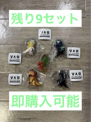 VAG 10th RANGEAS 란지아스 T9G 소프트 비닐 5종 세트