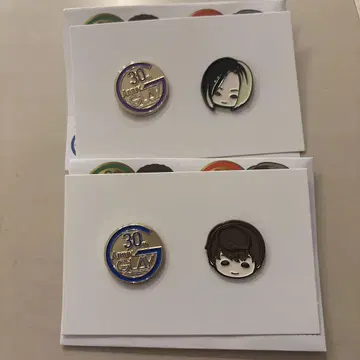 GLAY 로손 엔터테인먼트 복권 핀즈 세트 HISASHI & JIRO