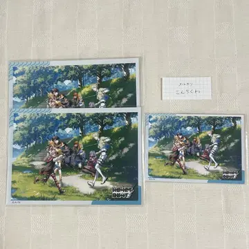 니지산지 He4rt Be4t! 훼미리마트 프린트 브로마이드 L판 2L판