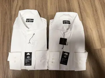 4S M 사이즈 드레스 셔츠 2장 세트
