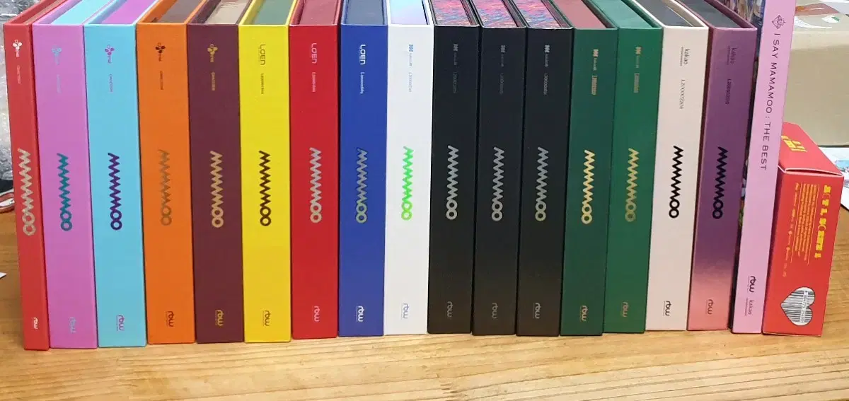 마마무 앨범 전권 세트 mamamoo