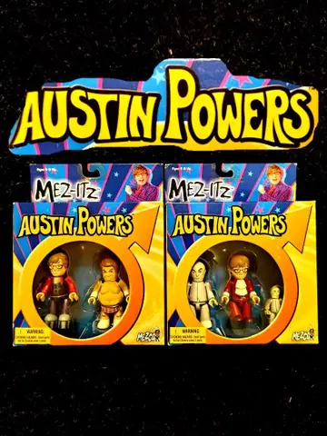 AUSTIN POWERS 오스틴 파워즈 피규어 세트 MEZ-ITZ