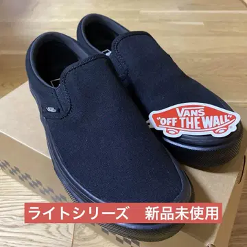VANS 블랙 슬립온 LITE
