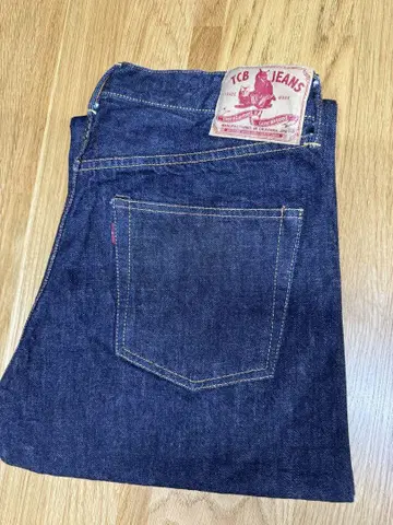 TCB jeans 50's Jeans 501XX 종이 패치 W33