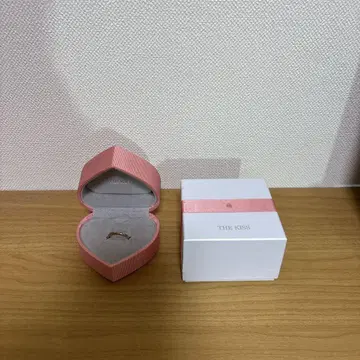 THE KISS 핑크 골드 링