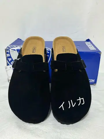 BIRKENSTOCK 블랙 사보 샌들 짠