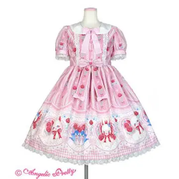 새상품 Angelic Pretty Be My Valentine 원피스