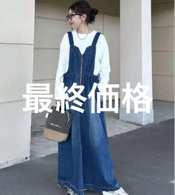 nikoand 니코안드 misayo 콜라보 WAY 데님 점퍼 스커트