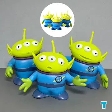 피규어 토이스토리 에이리언 소프트 비닐 인형 3개 세트 No.T