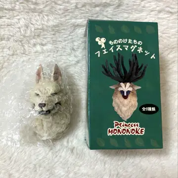 미사용 새상품 지브리 모노노케 히메 모노노케들의 페이스 마그넷 모로