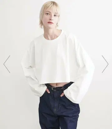 AEWEN MATOPH 숏 롱 슬리브 티셔츠