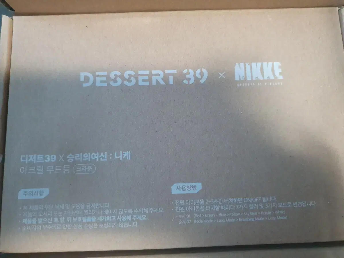 니케 디저트 39 무드등 크라운, 신데렐라