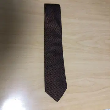폴스미스 넥타이 다크 브라운 오렌지