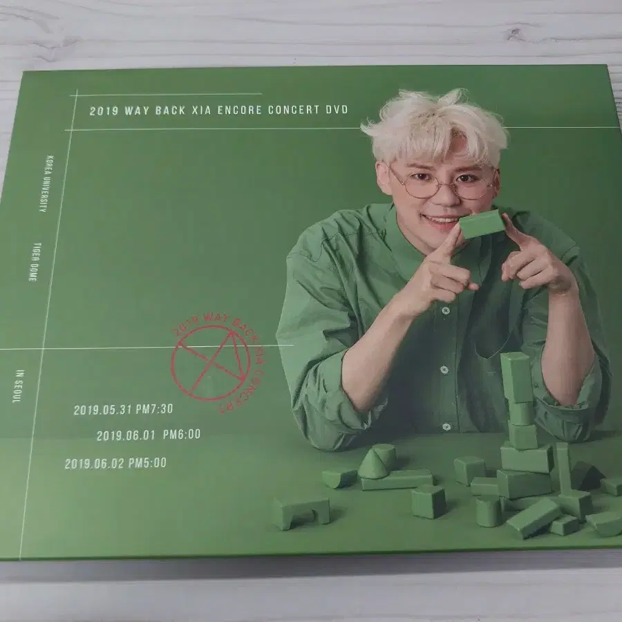 XIA Junsu KimJunsu WAY BACK XIA Encore Concert DVD on