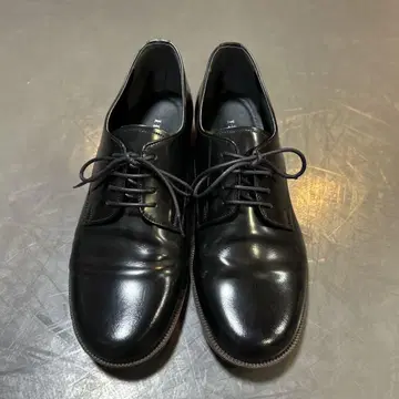 HARUTA 레이스업 슈즈 블랙 25cm