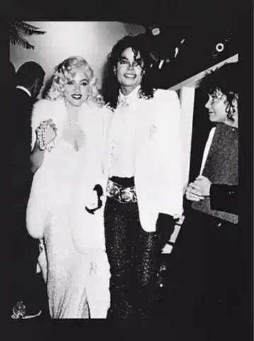 마돈나 Madonna 마이클 잭슨 티셔츠 레어