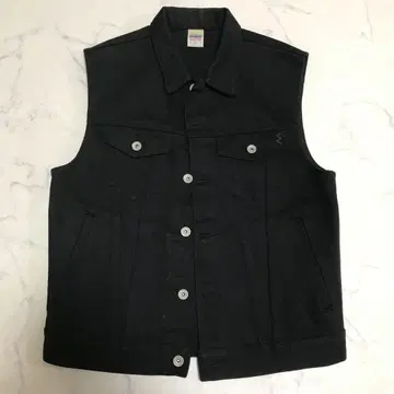 새상품급 아이언 하트 IRONHEART 블랙 갑옷 베스트 사이즈 36