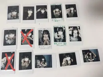 아마노 깃털 책갈피 폴라로이드