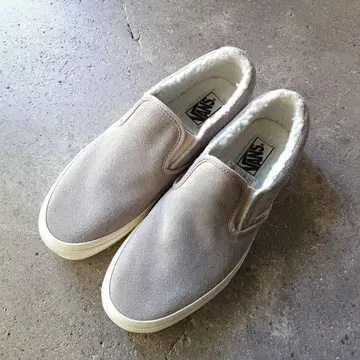미사용 새상품 VANS US 기획 9인치 스웨이드 슬립온 보아