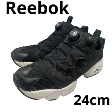 리복 Instapump Fury 블랙 스니커즈