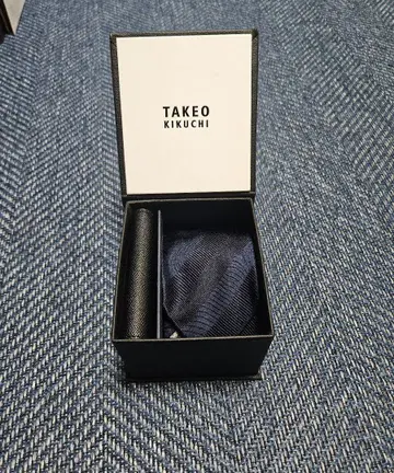 TAKEO KIKUCHI 넥타이 명함지갑 세트