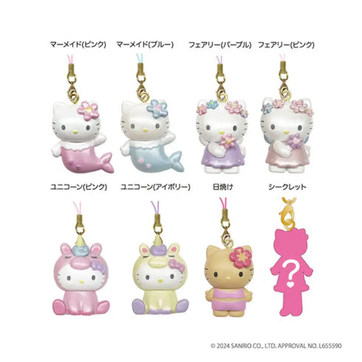 (Confirmed) Sanrio Hello Kitty Fantasy Series Trading Mascot Strap