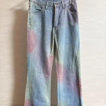 Wrangler 타이다이 데님 팬츠