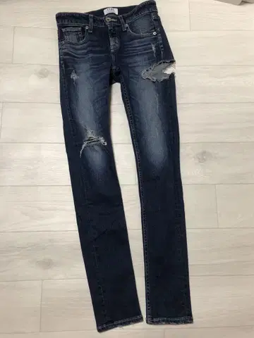 GYDA 제이다 SIDE RIPPED 스키니 데님 팬츠 하이웨스트