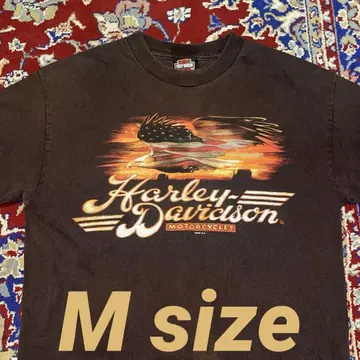 Harley-Davidson 할리데이비슨 짧은 티셔츠 USA