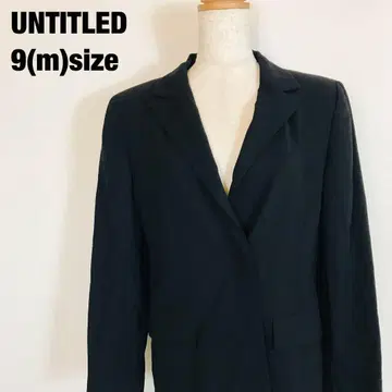 UNTITLED 언타이틀 포멀 테일러드 자켓 블랙 A4