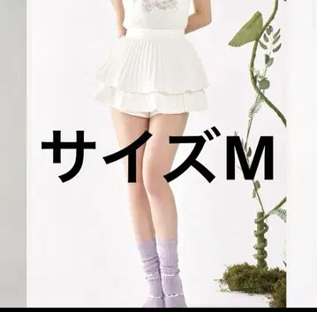 Darich 다리치 내로우 플리츠 티어드 미니 스커트 M 사이즈