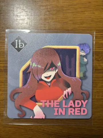 게이머 베이킹 코스터 Ib THE LADY IN RED