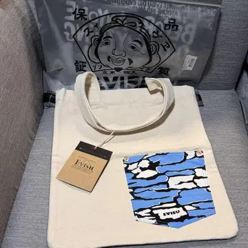 EVISU 토트백 이시가키 카모플라쥬 미사용 새상품