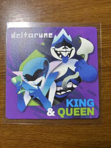 게이머 베이킹 코스터 Deltarune KING&QUEEN