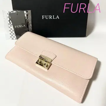 FURLA 핑크 접이식 지갑