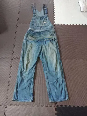 블루블루 엔지니어 데님 리페어 오버롤 size(S)