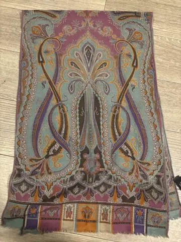 ETRO 에트로 스톨 페이즐리 무늬