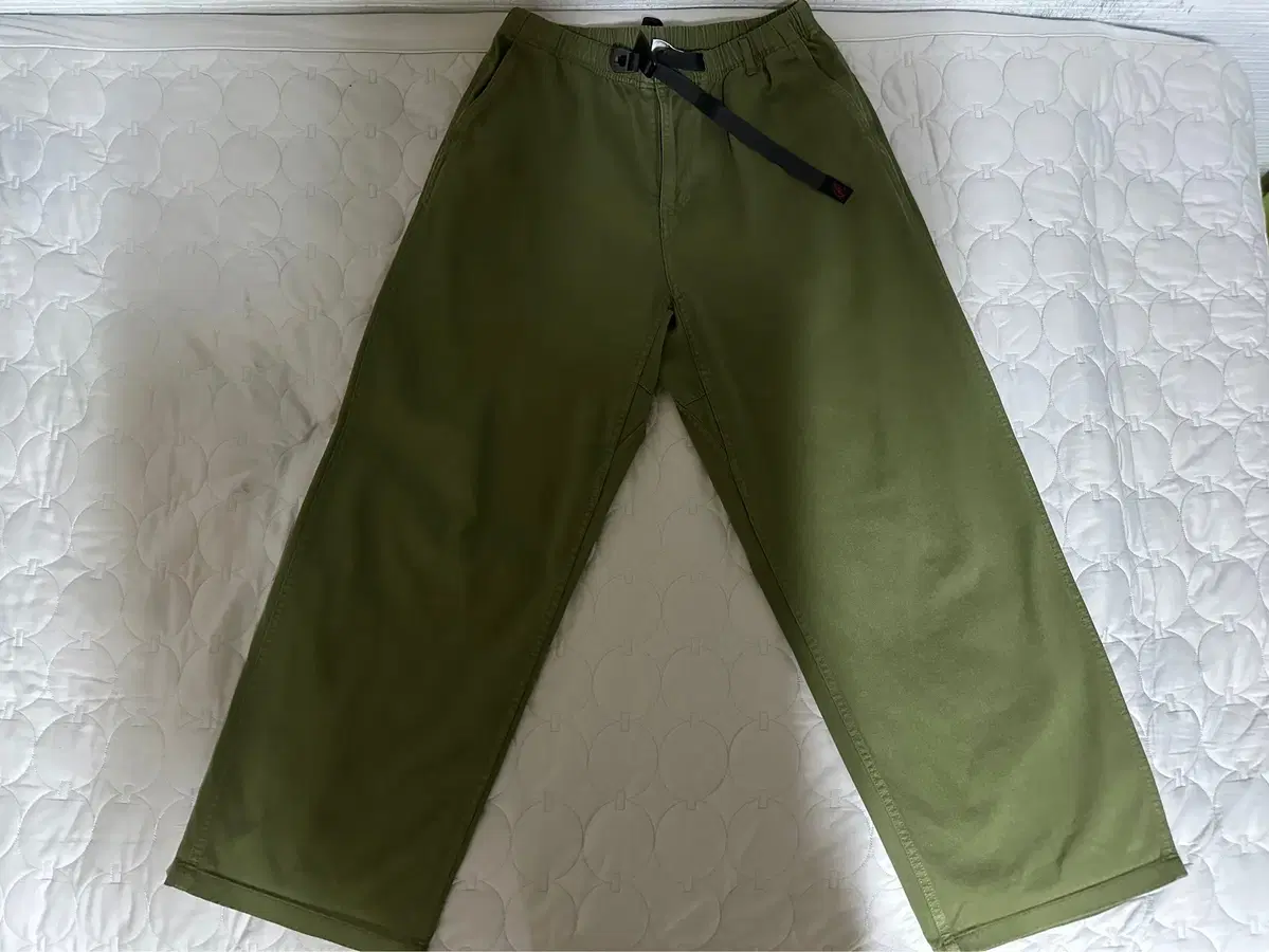 [L] Gramicci Wide Pants - Olive