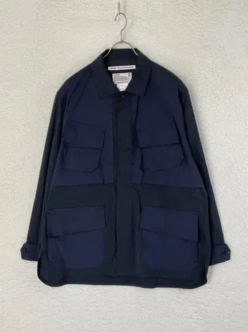 미사용 White Mountaineering 셔츠 자켓 네이비 2