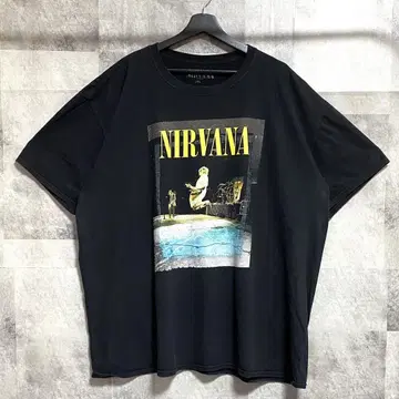 NIRVANA 너바나 티셔츠 블랙
