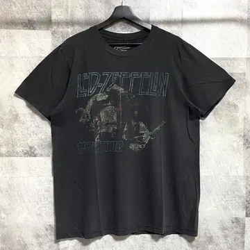 LED ZEPPELIN 레드 제플린 티셔츠 밴딩 티셔츠 XL