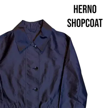 Herno Shopcoat 네이비