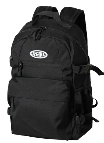 OVAL LOGO BACKPACK X-girl 백팩 엑스걸 블랙