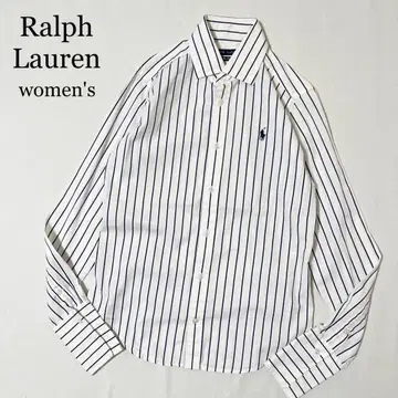 RALPH LAUREN 랄프 로렌 포니 자수 스트라이프 셔츠 구제 의류