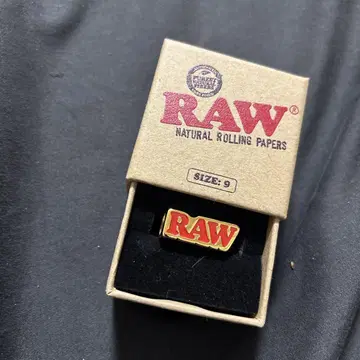oz world 착용 RAW 반지 18호 사이즈 9 레드 골드